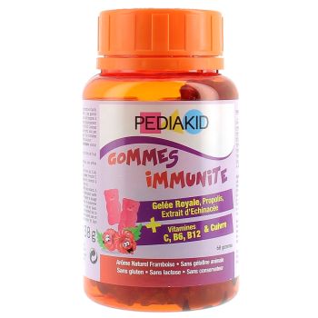 Pediakid gommes immunité Ineldea - Pot de 60 gommes