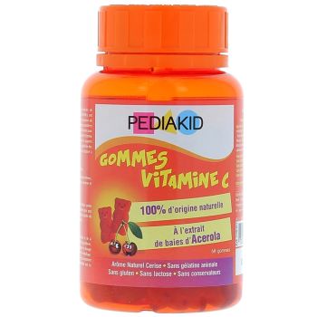 Pediakid gommes vitamines C Ineldea - pot de 60 gommes