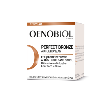 Perfect Bronze autobronzant Oenobiol - pot de 30 capsules