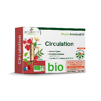 Phyto Aromicell'R bio Circulation Les 3 Chênes - boîte de 20 ampoules de 10ml