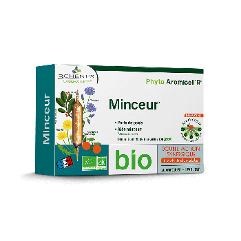 Phyto Aromicell'R bio Minceur Les 3 Chênes - boîte de 20 ampoules de 10ml