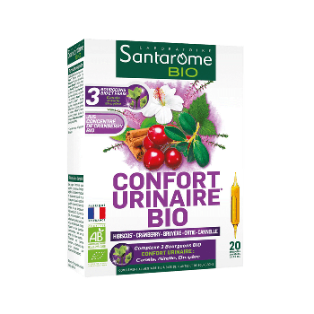 Phyto Confort Urinaire Bio Santarome Bio - boîte de 20 ampoules