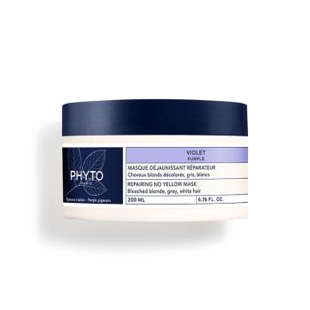 PhytoViolet Masque déjeunissant réparateur Phyto Paris - pot de 200ml