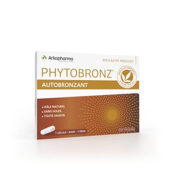 Phytobronz Autobronzant Arkopharma - boîte de 30 gélules