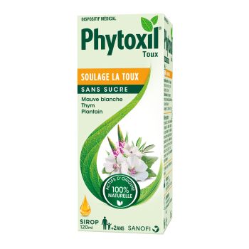 Phytoxil sirop toux sans sucre - flacon de 120 ml