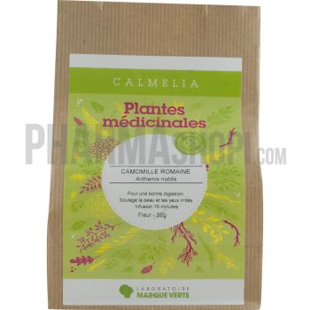 Plantes conditionnées Camomille romaine Marque verte - boîte de 50 g