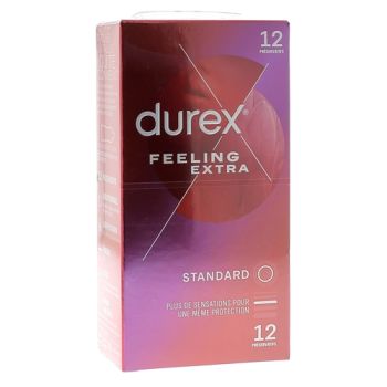 Préservatifs Feeling Extra Durex - boîte de 12 préservatifs