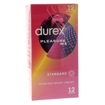 Préservatifs Pleasure Me Durex - boîte de 12 préservatifs