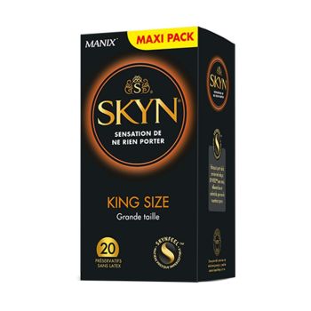 Skyn Préservatifs King Size Manix - boîte de 20 préservatifs