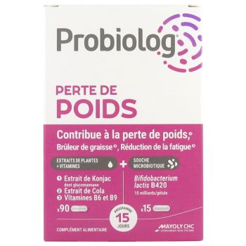 Probiolog Perte de poids Mayoly Spindler - boîte de 105 gélules