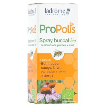 Propolis spray buccal bio Ladrôme - spray de 30 ml