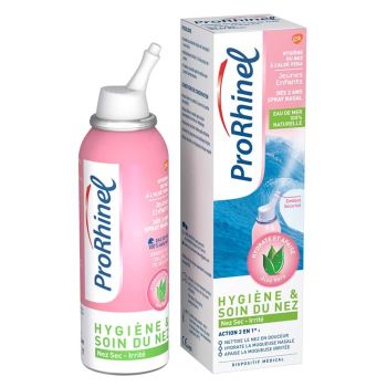 Prorhinel hygiène du nez à l'aloe vera jeunes enfants - spray de 100 ml