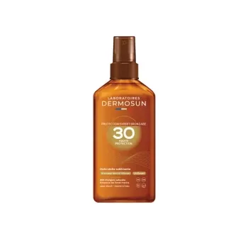 Protection expert bronzage SPF30 huile sèche Dermosun - spray de 200ml