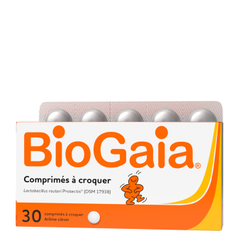 Protectis comprimés à croquer BioGaia - boîte de 30 comprimés