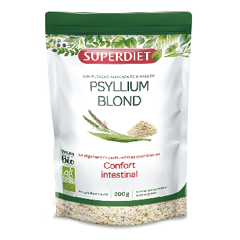 Psyllium blond bio Super Diet - sachet de 200 g