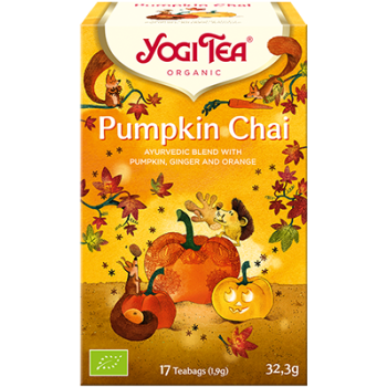 Pumpkin Chaï bio infusion Yogi Tea - boîte de 17 sachets