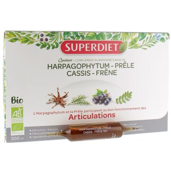 Quatuor Articulations bio Super Diet - boîte de 20 ampoules