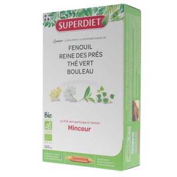 Quatuor Minceur bio Super Diet - 20 ampoules