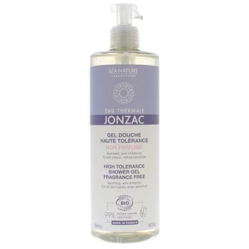 Gel douche haute tolérance non parfumé Eau thermale Jonzac - flacon de 500 ml