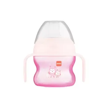 Tasse à bec souple 6mois et plus rose MAM - 1 tasse de 150 ml