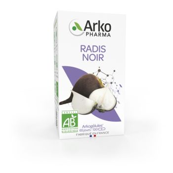 Arkogélules Radis noir bio Arkopharma - boîte de 130 gélules