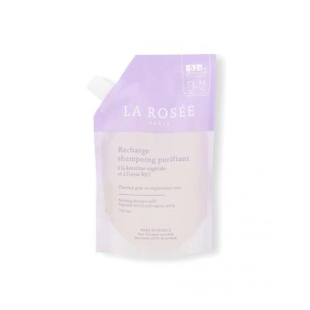 Recharge shampoing purifiant La Rosée - recharge de 400ml