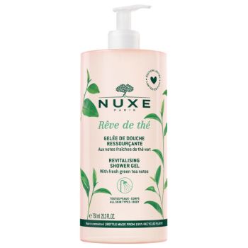 Rêve de Thé Gelée de douche ressourçante Nuxe - flacon-pompe de 750 ml