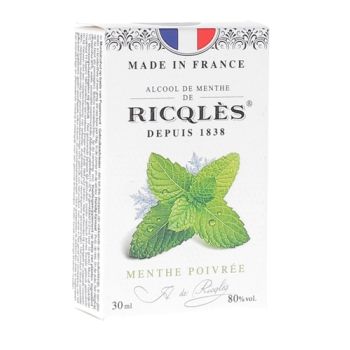 Alcool de menthe Ricqles - flacon de poche de 30ml