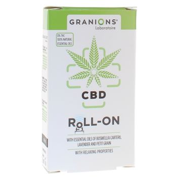 Roll-on relaxant au CBD et aux huiles essentielles Granions - roll-on de 5ml