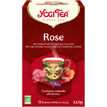 Rose bio Yogi Tea - boîte de 17 infusettes