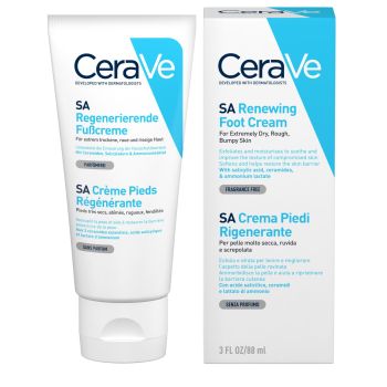 SA Crème pieds régénérante CeraVe - tube de 88 ml