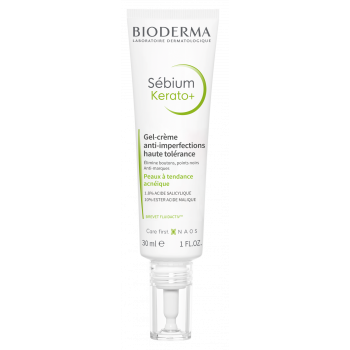 Sébium Kerato+ gel crème anti-imperfections Bioderma - tube de 30ml