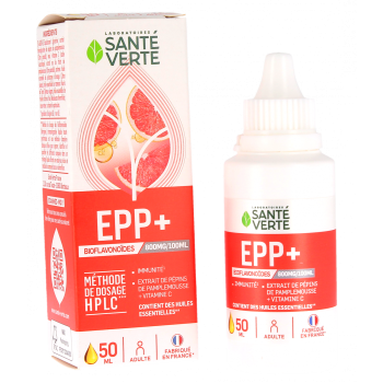 EPP 800+ extrait de pépins de pamplemousse Santé verte - flacon de 50 ml