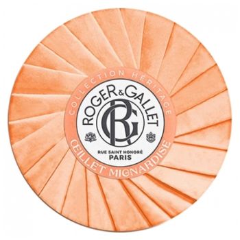 Savon bienfaisant Oeillet Mignardise Roger & Gallet - pain de 100 g