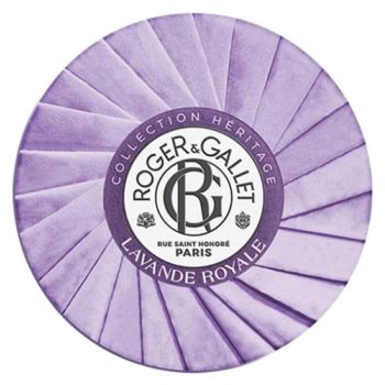 Savon parfumé Lavande Royale Roger & Gallet - pain de 100 g