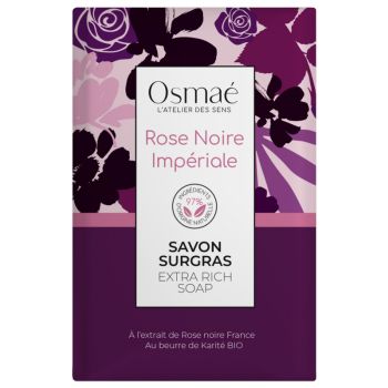 Savon surgras Rose Noire Impériale Osmaé - pain de 200 g