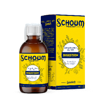 Schoum digestion arôme citron-menthe - flacon de 500ml