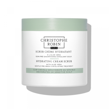 Scrub crème hydratant à l’aloe vera Christophe Robin - pot de 250ml