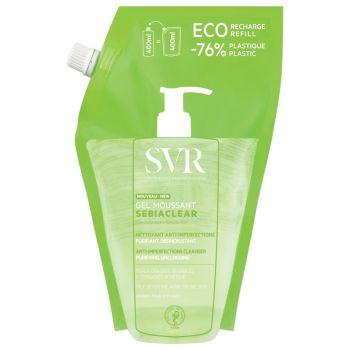 Sebiaclear Gel moussant éco-recharge SVR - recharge de 400 ml