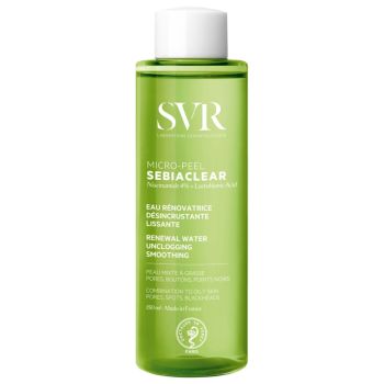 Sebiaclear Micro-Peel peaux sensibles à tendance acnéique SVR - flacon de 150 ml