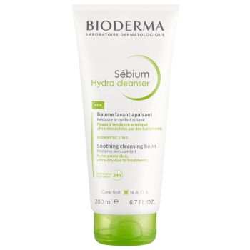 Sébium Hydra cleanser Baume lavant apaisant Bioderma - tube de 200ml