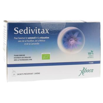 Sedivitax Tisane bio Aboca - boîte de 20 sachets