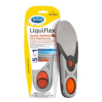 Semelle Liquiflex soutien renforcé Scholl - 1 paire de semelles