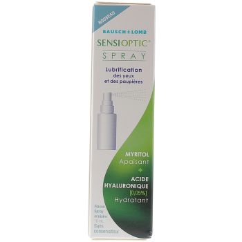 Sensioptic spray Lubrification des yeux Bausch et Lomb - spray de 10 ml