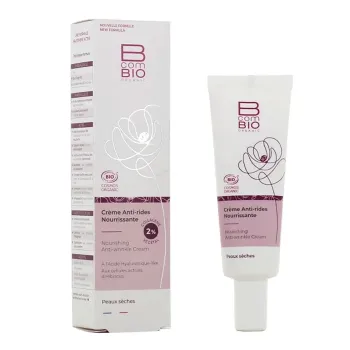 Crème anti-rides nourrissante bio BcomBio - tube de 50ml