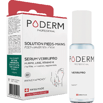 Sérum Verrupro Solution pieds-mains Poderm - flacon de 8ml