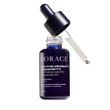 Sérum anti-imperfections acide salicylique + niacinamide Horace - flacon-pipette de 30ml