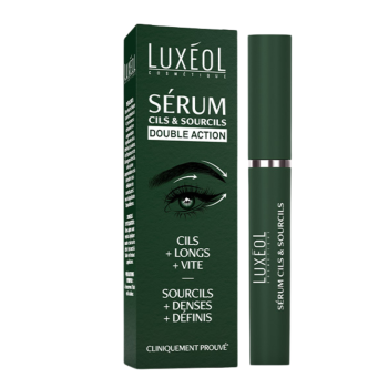 Sérum cils et sourcils Luxéol - tube de 10ml