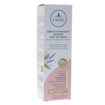 Sérum hydratant intense anti-oxydant Laino - flacon pompe de 30 ml