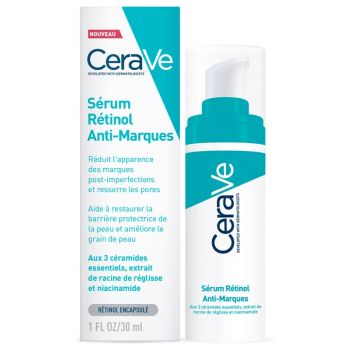 Sérum rétinol anti-marques CeraVe - flacon-pompe de 30 ml